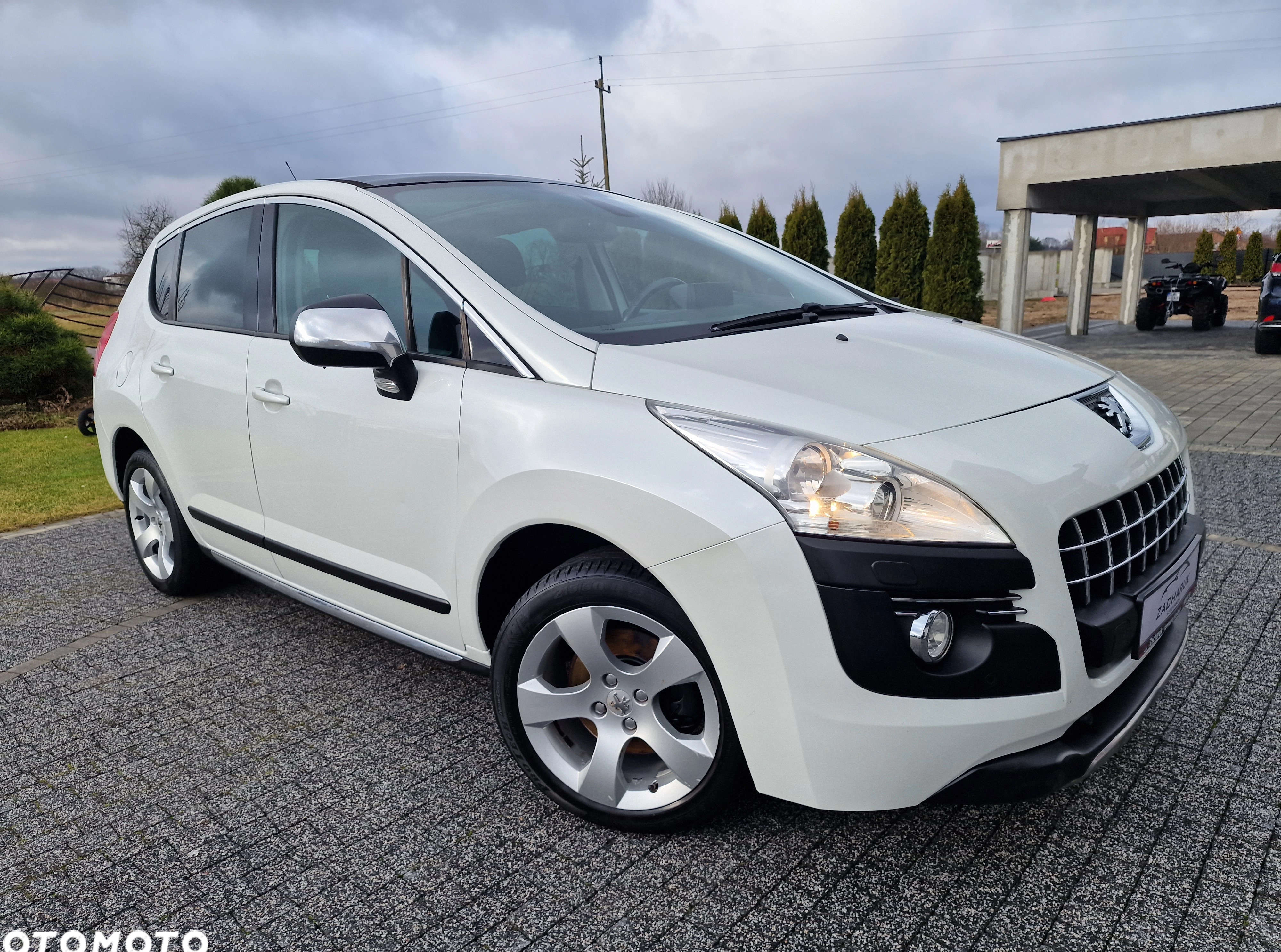 Peugeot 3008 cena 26700 przebieg: 175121, rok produkcji 2010 z Grudziądz małe 407